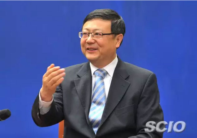 undefined 6日,環境保護部部長陳吉寧主持召開媒體見面會,向記者介紹大氣污染防治相關問題,并回答了記者提問。