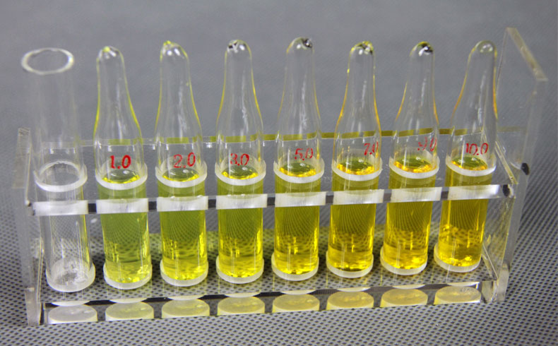 永久性余氯標(biāo)準(zhǔn)比色系列溶液